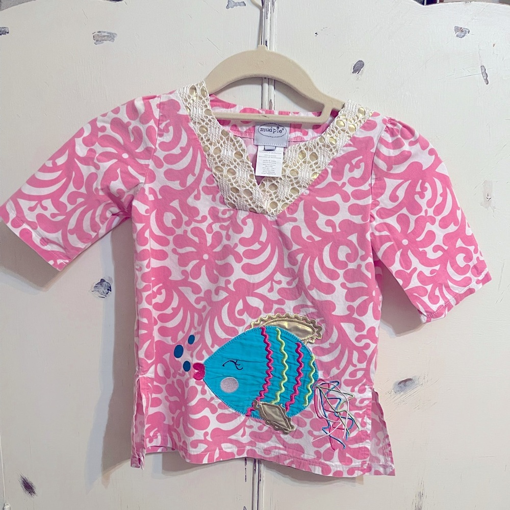 Mud Pie Tunic/swim cover up